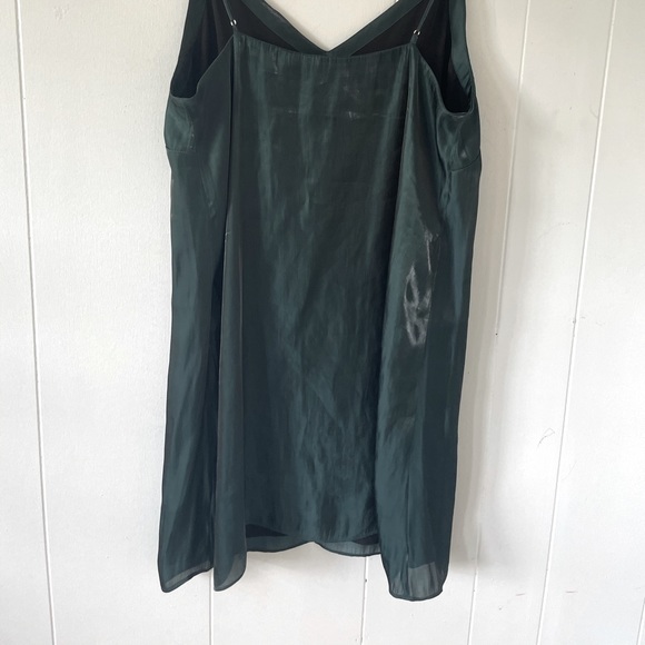 Aritzia Dark Green Mini Dress - Picture 3 of 10